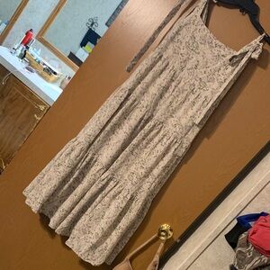 Chelsea28 Cream Floral Maxi Dress